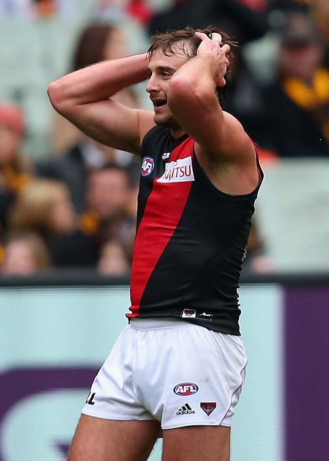 AFL 2015 Rd 13 - Hawthorn v Essendon Jobe Watson has been banned for the 2016 season and faces the prospect of losing his 2012 Brownlow Medal - ${keywords}